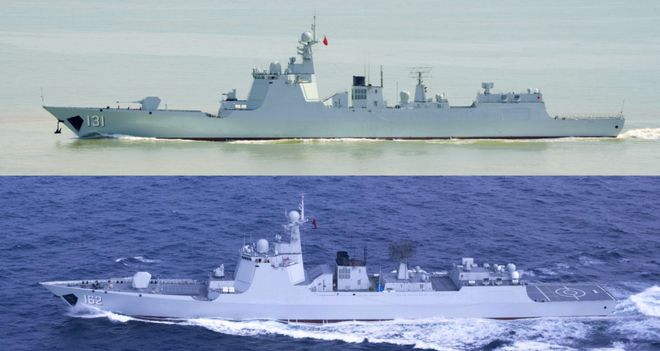 Max版正式亮相中国海军下一代驱逐舰何时亮相？马竞合作伙伴央视首次公开！052D型Pro(图10)