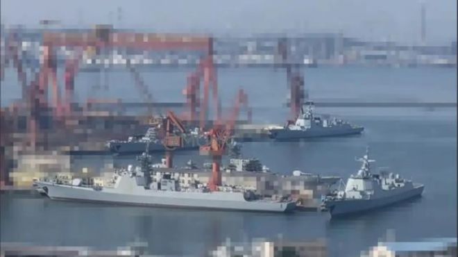Max版正式亮相中国海军下一代驱逐舰何时亮相？马竞合作伙伴央视首次公开！052D型Pro(图11)